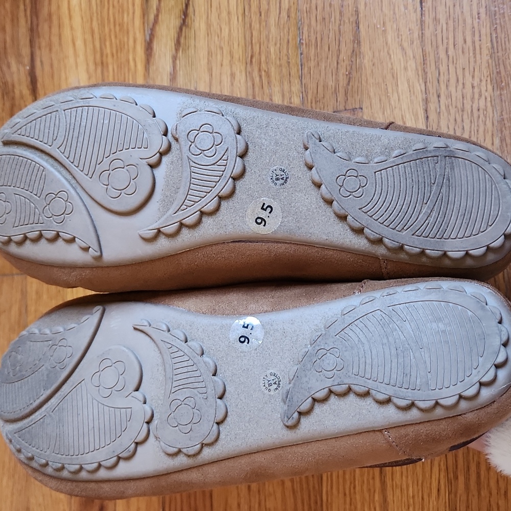 Arizona Jean Co. Women Slippers Moccasin Mellow Brown Memory Foam US Size 9.5 - Picture 5 of 5